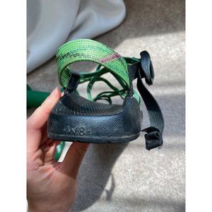 Green Chaco Hiking Sandals